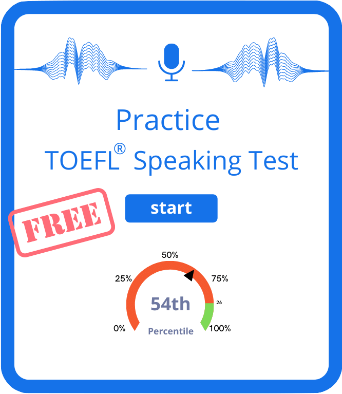My Speaking Score Image